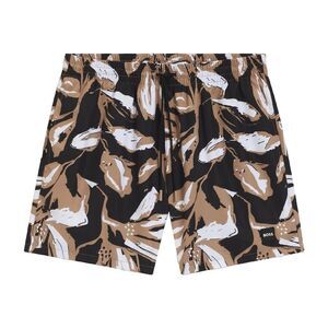 Hugo Mens Piranha Swim Shorts / Black
